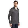 Port Authority K584 Silk Touch Two - Tone Performance 1/4 Zip Sweatshirt - Gorvex.com