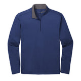 Port Authority K584 Silk Touch Two - Tone Performance 1/4 Zip Sweatshirt - Gorvex.com