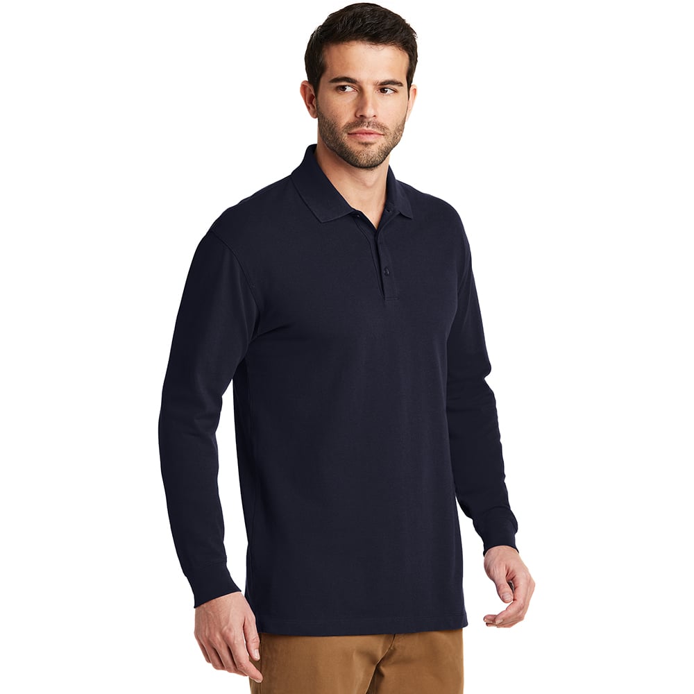 Port Authority K8000LS EZCotton Long Sleeve Polo - Gorvex.com