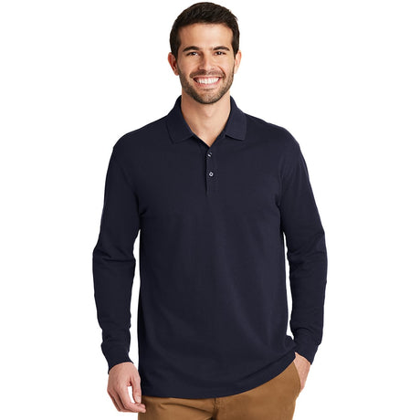 Port Authority K8000LS EZCotton Long Sleeve Polo - Gorvex.com