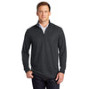 Port Authority K806 Pinpoint Mesh Performance Half Zip Sweatshirt - Gorvex.com