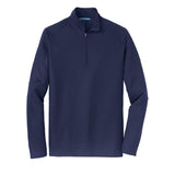 Port Authority K806 Pinpoint Mesh Performance Half Zip Sweatshirt - Gorvex.com