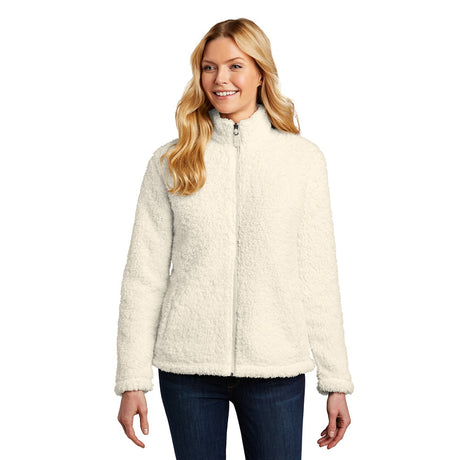 Port Authority L131 Women's Midweight Sherpa Fleece Full Zip Jacket - Gorvex.com