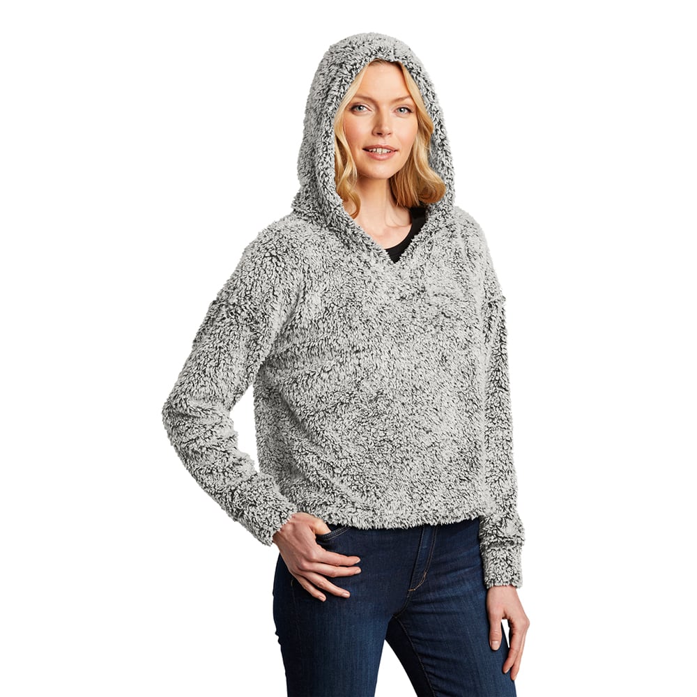 Port Authority L132 Women's Midweight Sherpa Fleece Hoodie - Gorvex.com