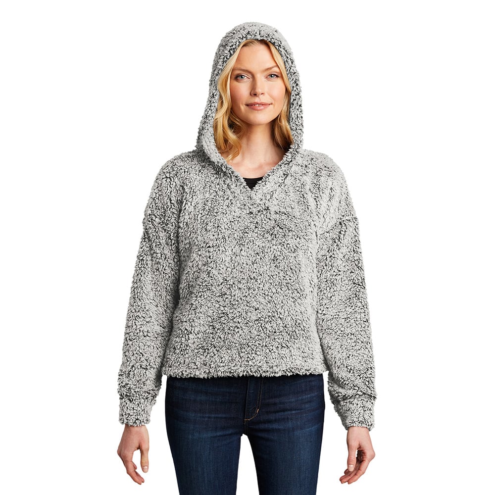 Port Authority L132 Women's Midweight Sherpa Fleece Hoodie - Gorvex.com