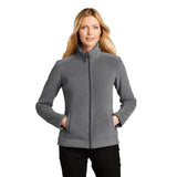 Port Authority L211 Women's Heavy Brushed Fleece Full Zip Jacket - Gorvex.com