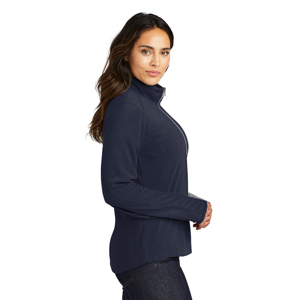 Port Authority L224 Women's Lightweight Microfleece Half Zip Pullover - Gorvex.com