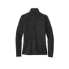 Port Authority L232 Women's Heathered Sweater Fleece Full Zip Jacket - Gorvex.com
