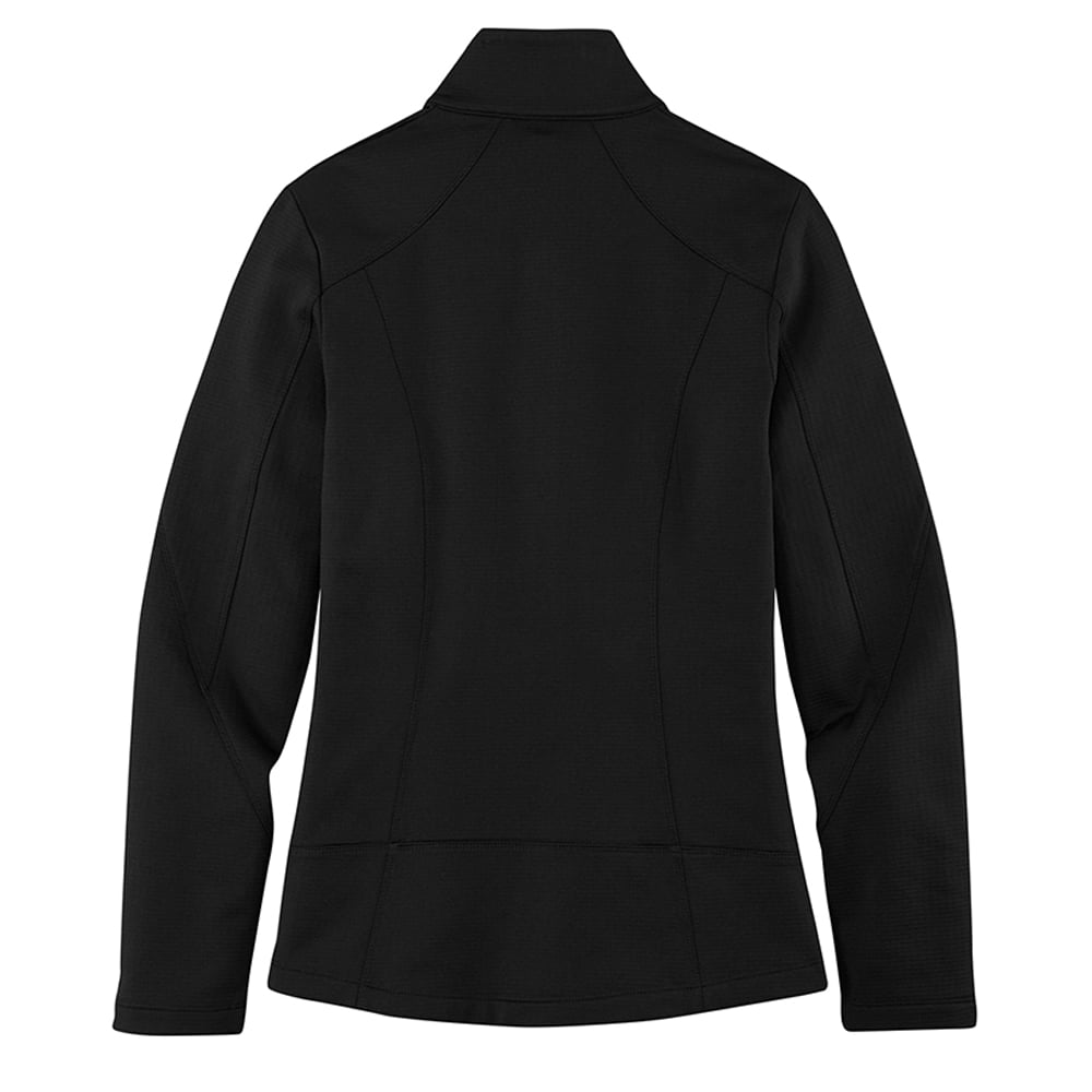 Port Authority L239 Women's Midweight Grid Fleece Jacket with Pockets - Gorvex.com