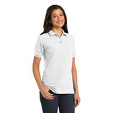 Port Authority L420 Women's Heavyweight Short Sleeve Cotton Pique Polo - Gorvex.com