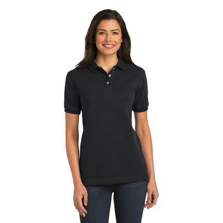 Port Authority L420 Women's Heavyweight Short Sleeve Cotton Pique Polo - Gorvex.com