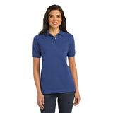 Port Authority L420 Women's Heavyweight Short Sleeve Cotton Pique Polo - Gorvex.com