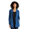 Port Authority LK825 Women's Microterry Open Front Cardigan with Pocket - Gorvex.com