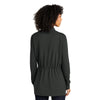 Port Authority LK825 Women's Microterry Open Front Cardigan with Pocket - Gorvex.com