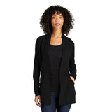 Port Authority LK825 Women's Microterry Open Front Cardigan with Pocket - Gorvex.com