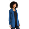 Port Authority LK825 Women's Microterry Open Front Cardigan with Pocket - Gorvex.com