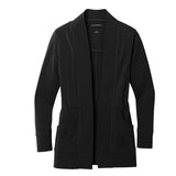 Port Authority LK825 Women's Microterry Open Front Cardigan with Pocket - Gorvex.com