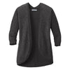 Port Authority LSW416 Women's Marled Cocoon Open Front Sweater - Gorvex.com