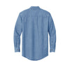 Port & Co™ SP10 Long Sleeve Value Denim Shirt with Chest Pocket - Gorvex.com