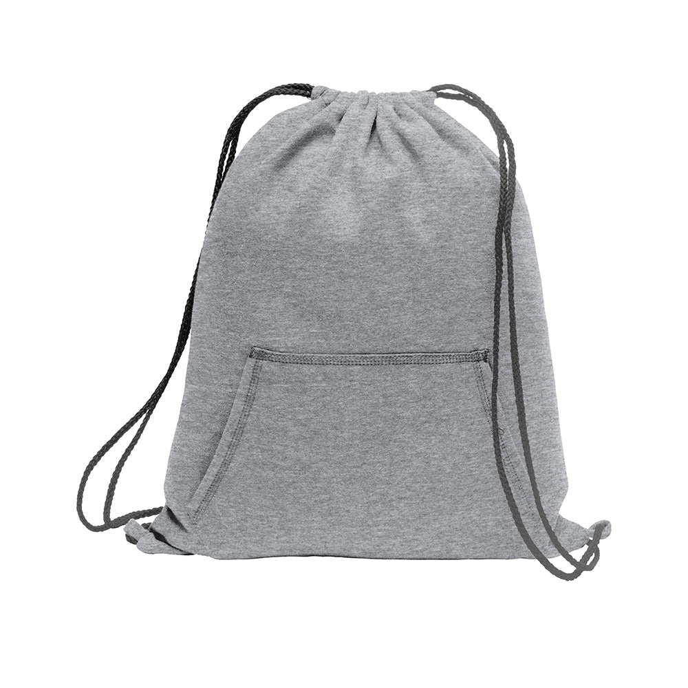 Port & Company BG614 Core Fleece Cinch Pack with Front Pocket - Gorvex.com