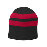 Port & Company C922 Fleece - Lined Striped Beanie Cap - Gorvex.com