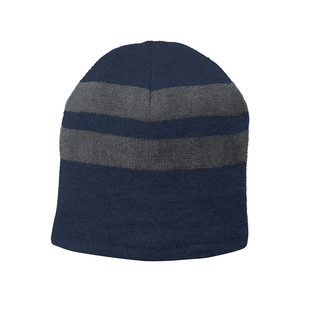 Port & Company C922 Fleece - Lined Striped Beanie Cap - Gorvex.com