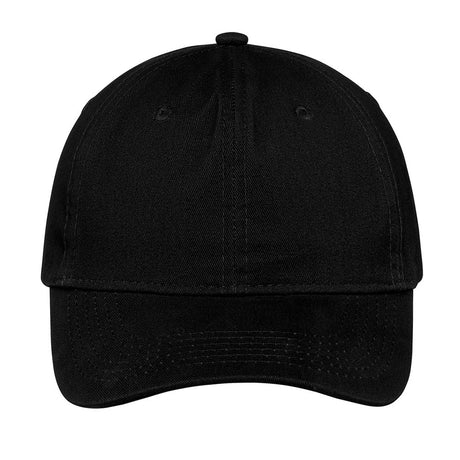 Port & Company CP77 Brushed Twill Low Profile Cap with Slide Closure - Gorvex.com