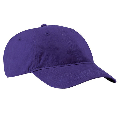 Port & Company CP77 Brushed Twill Low Profile Cap with Slide Closure - Gorvex.com