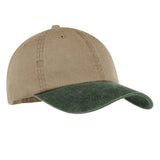 Port & Company CP83 Two - Tone Pigment - Dyed Brass Buckled Cap - Gorvex.com