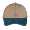 Port & Company CP83 Two - Tone Pigment - Dyed Brass Buckled Cap - Gorvex.com