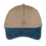 Port & Company CP83 Two - Tone Pigment - Dyed Brass Buckled Cap - Gorvex.com