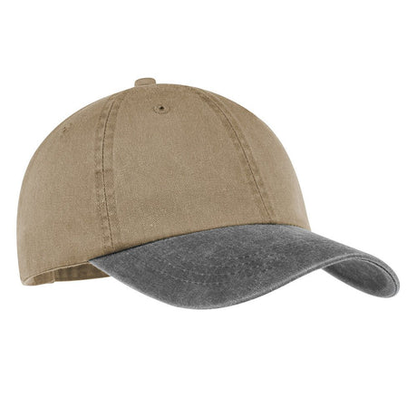 Port & Company CP83 Two - Tone Pigment - Dyed Brass Buckled Cap - Gorvex.com