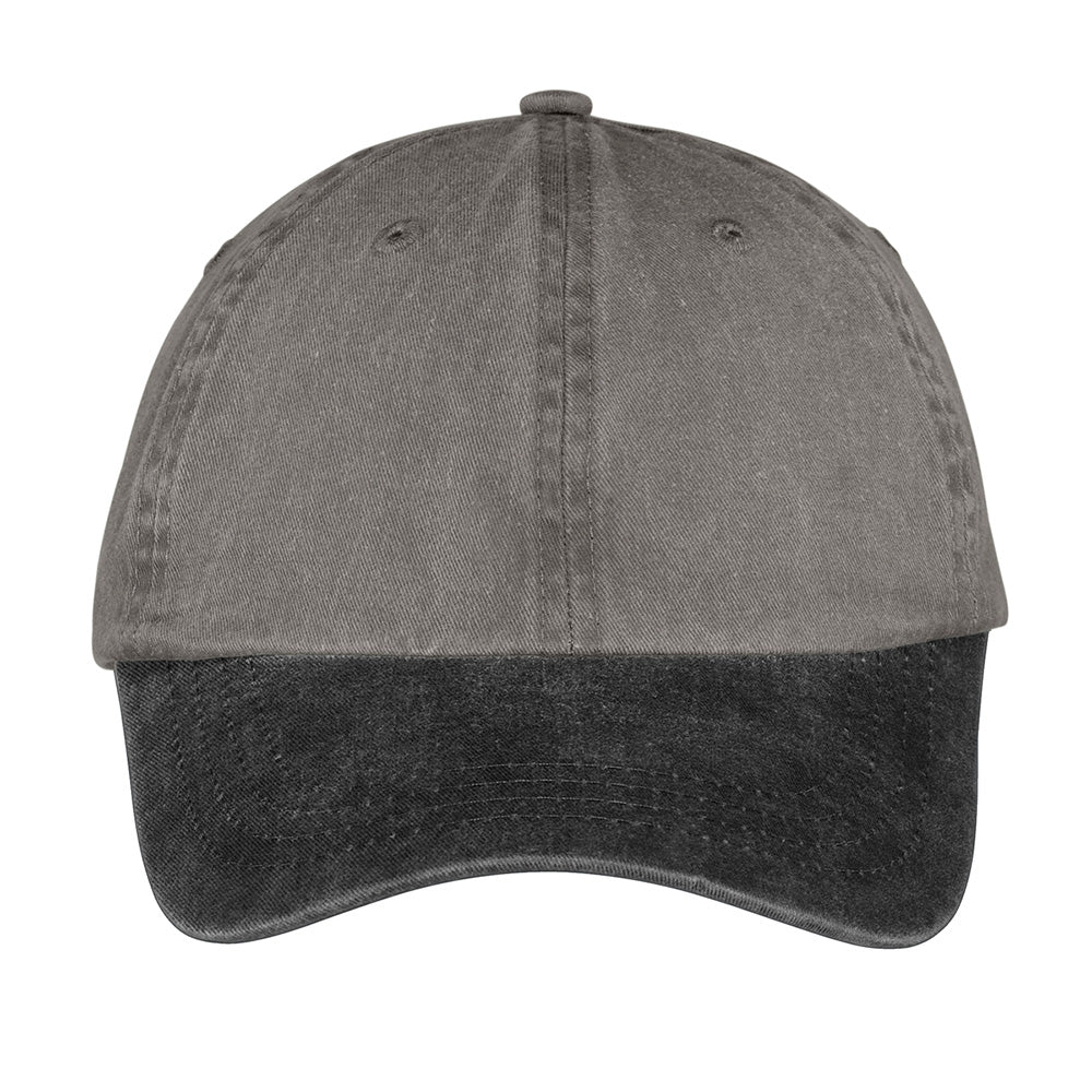 Port & Company CP83 Two - Tone Pigment - Dyed Brass Buckled Cap - Gorvex.com