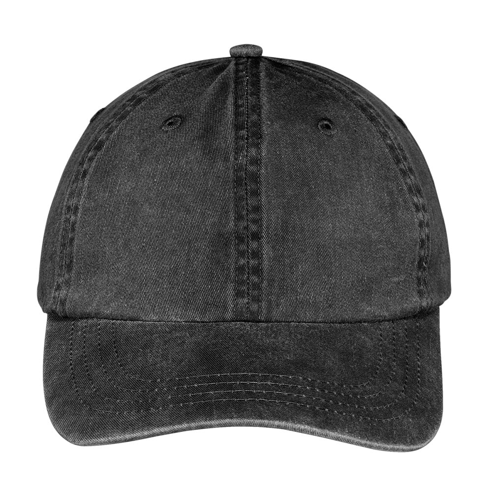 Port & Company CP84 Pigment - Dyed Cap with Hook and Loop Closure - Gorvex.com