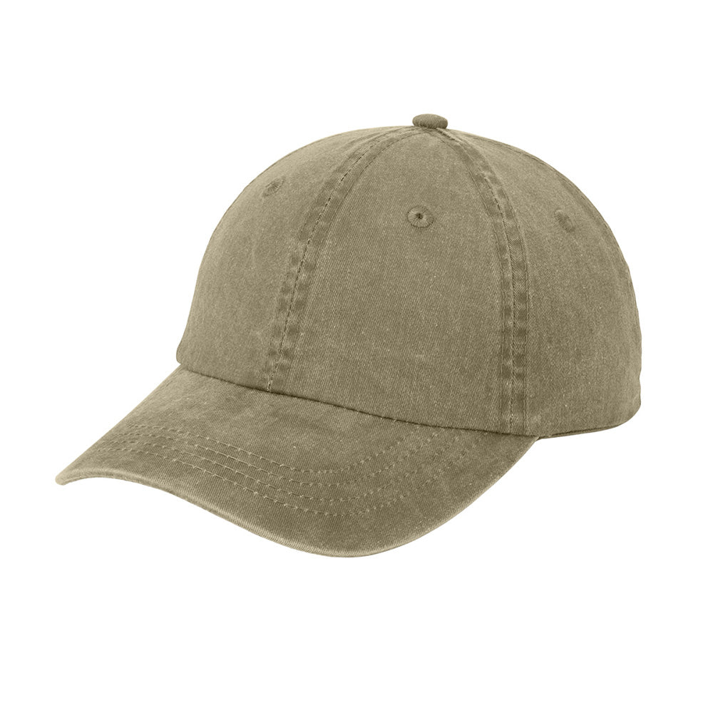 Port & Company CP84 Pigment - Dyed Cap with Hook and Loop Closure - Gorvex.com