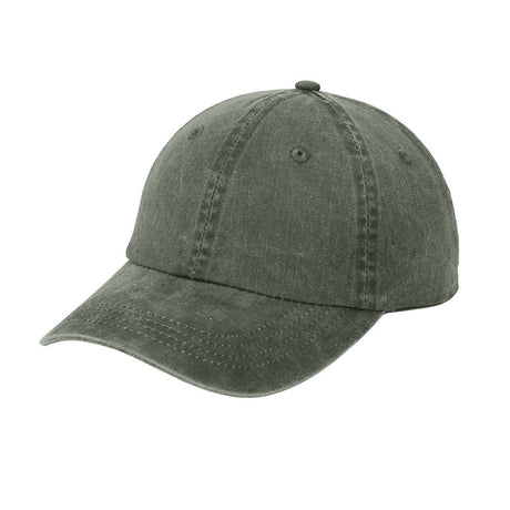 Port & Company CP84 Pigment - Dyed Cap with Hook and Loop Closure - Gorvex.com