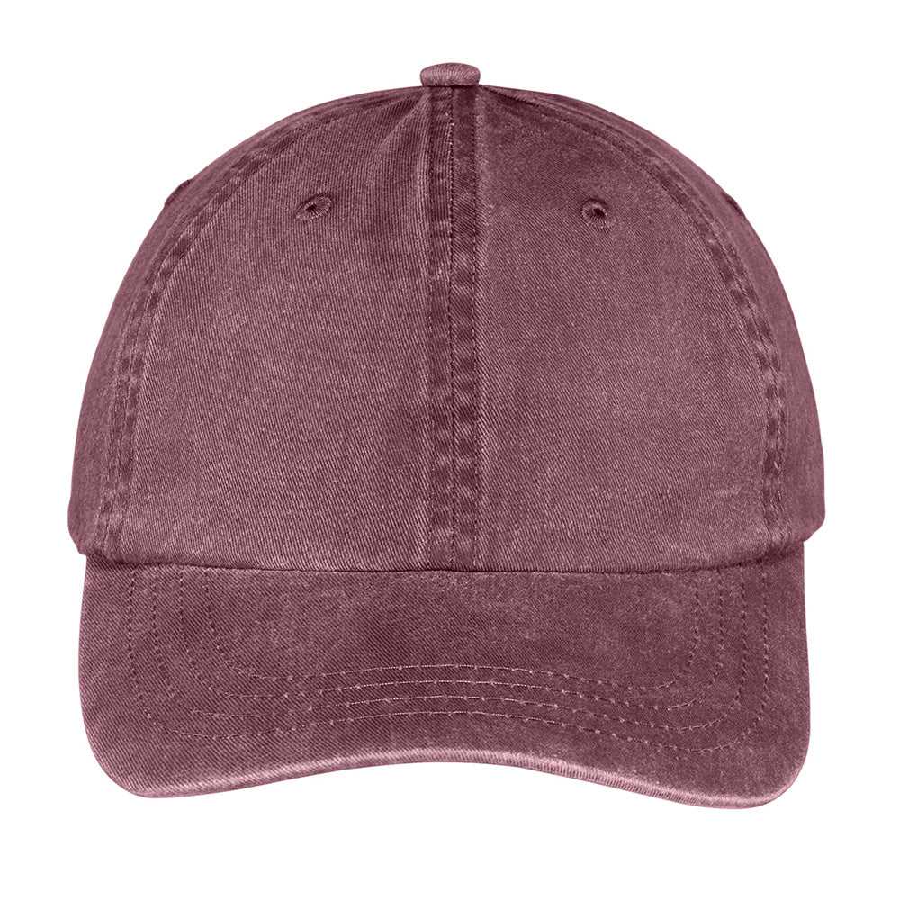 Port & Company CP84 Pigment - Dyed Cap with Hook and Loop Closure - Gorvex.com