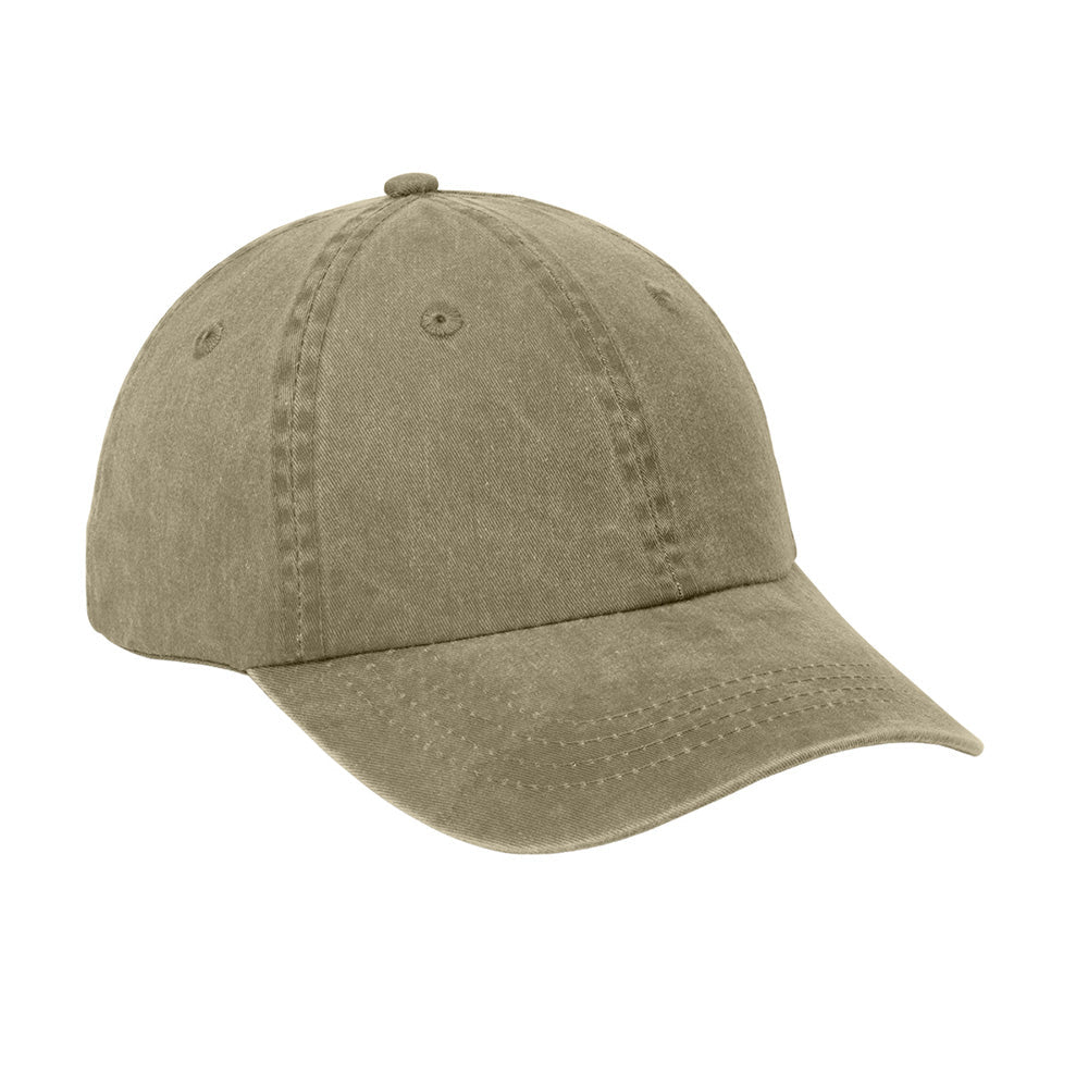 Port & Company CP84 Pigment - Dyed Cap with Hook and Loop Closure - Gorvex.com