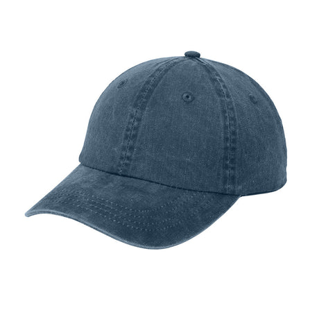 Port & Company CP84 Pigment - Dyed Cap with Hook and Loop Closure - Gorvex.com