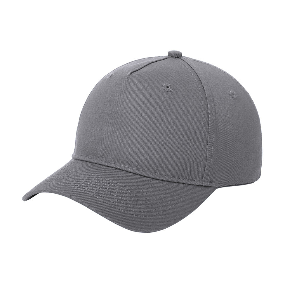 Port & Company CP86 Structured Five - Panel Twill Hook and loop Cap - Gorvex.com