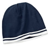 Port & Company CP93 Fine Knit Skull Cap with Constrast Stripes - Gorvex.com