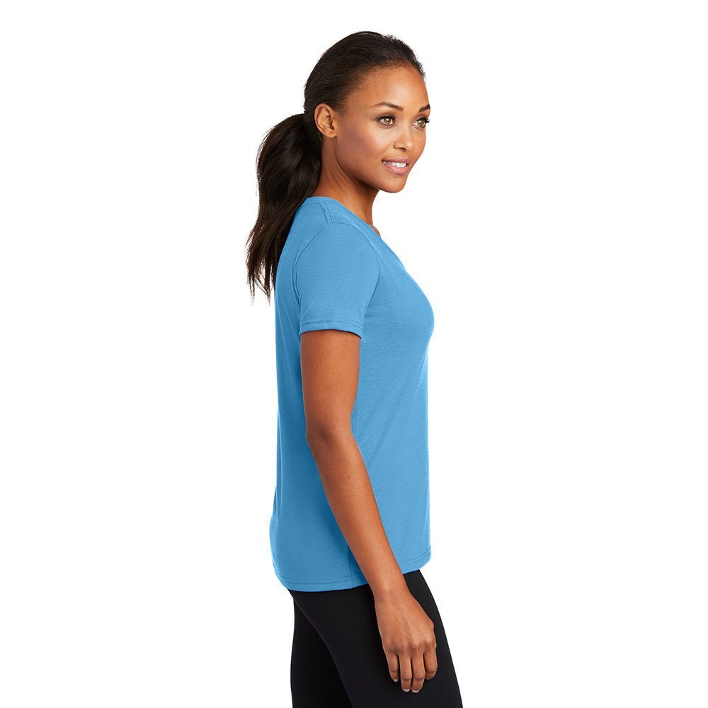 Port & Company LPC381V Women's Performance Blend V - Neck T-Shirt - Gorvex.com