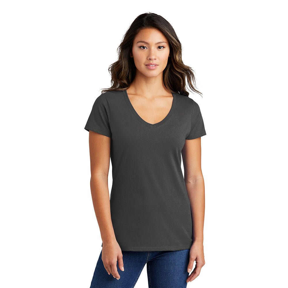 Port & Company LPC450V Women's Fan Favorite™ Ring Spun V - Neck T-Shirt - Gorvex.com