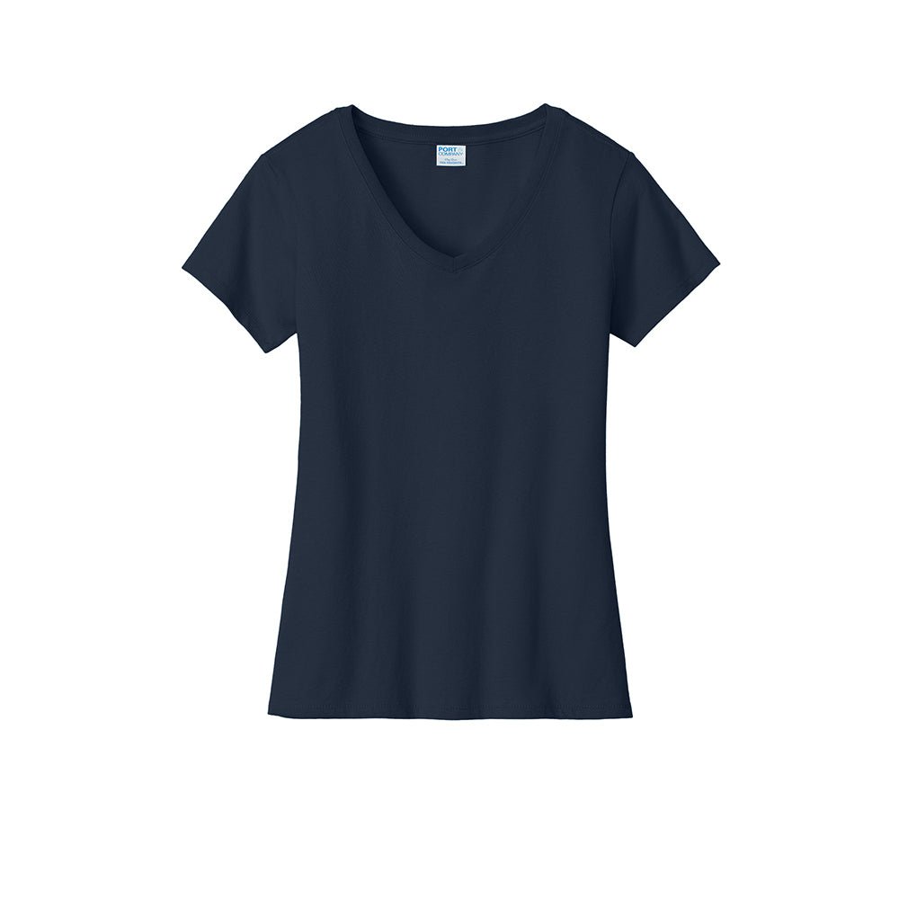 Port & Company LPC450V Women's Fan Favorite™ Ring Spun V - Neck T-Shirt - Gorvex.com