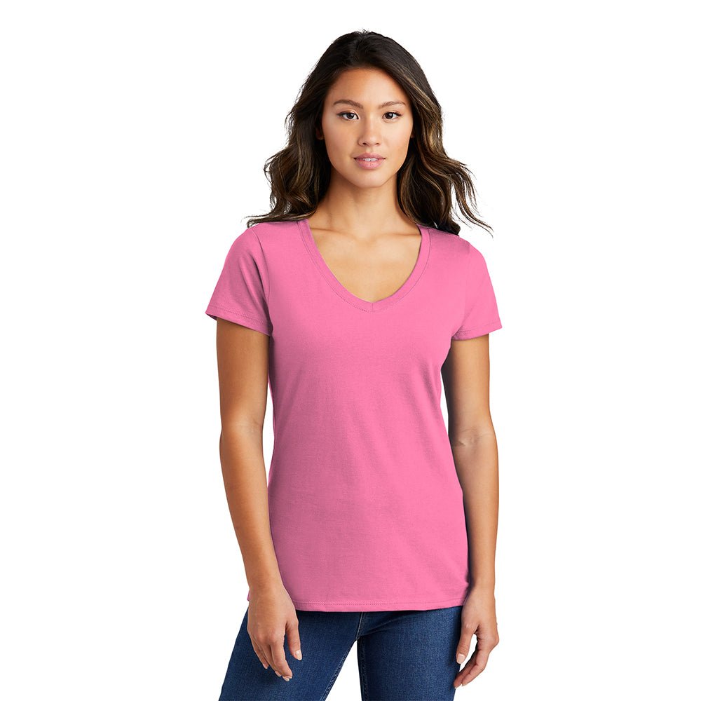 Port & Company LPC450V Women's Fan Favorite™ Ring Spun V - Neck T-Shirt - Gorvex.com