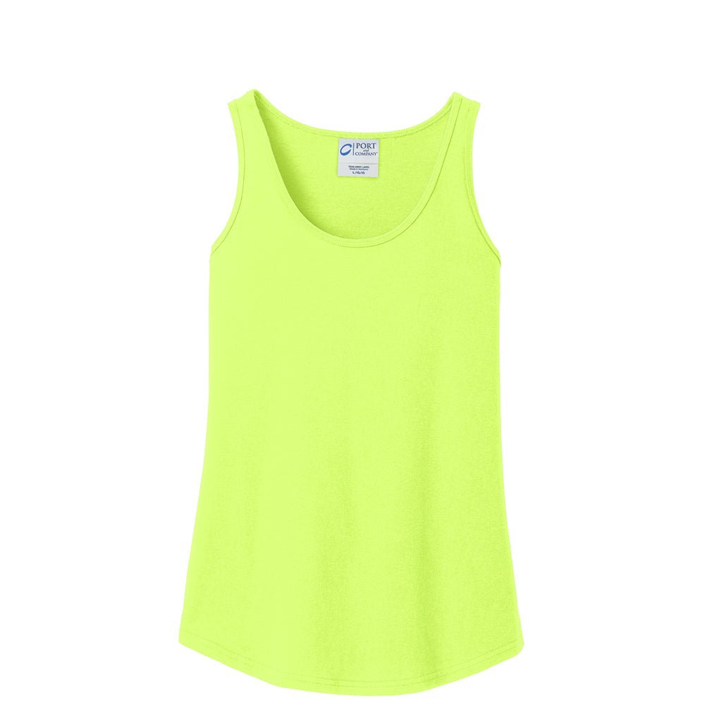 Port & Company LPC54TT Women's 100% Cotton Tank Top - Gorvex.com