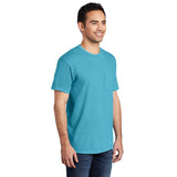 Port & Company PC099P Beach Wash® Garment - Dyed Ring Spun Pocket Tee - Gorvex.com