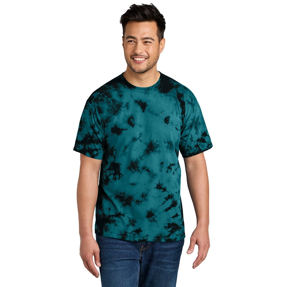 Port & Company PC145 100% Cotton Crystal Tie Dye T-Shirt - Gorvex.com