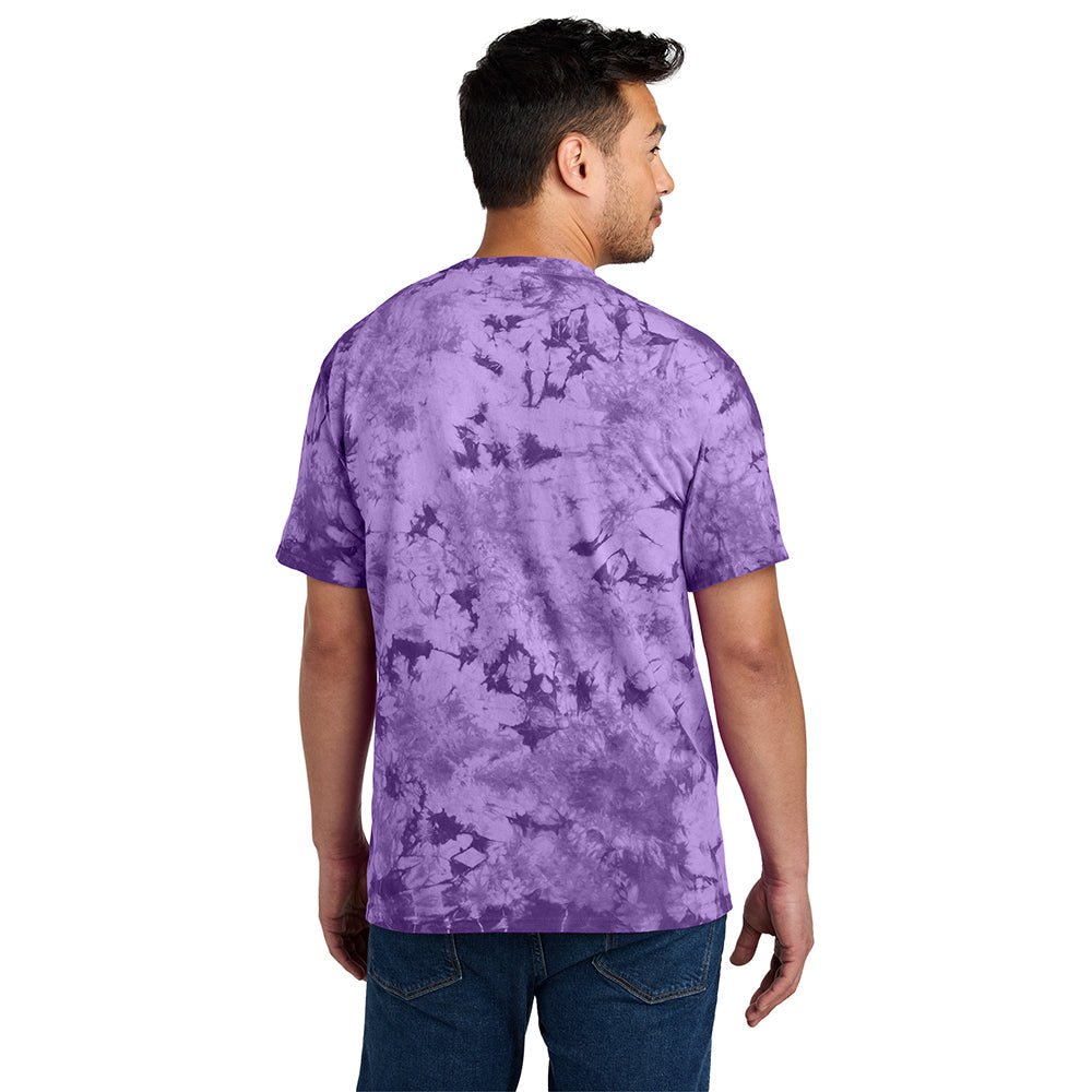 Port & Company PC145 100% Cotton Crystal Tie Dye T-Shirt - Gorvex.com