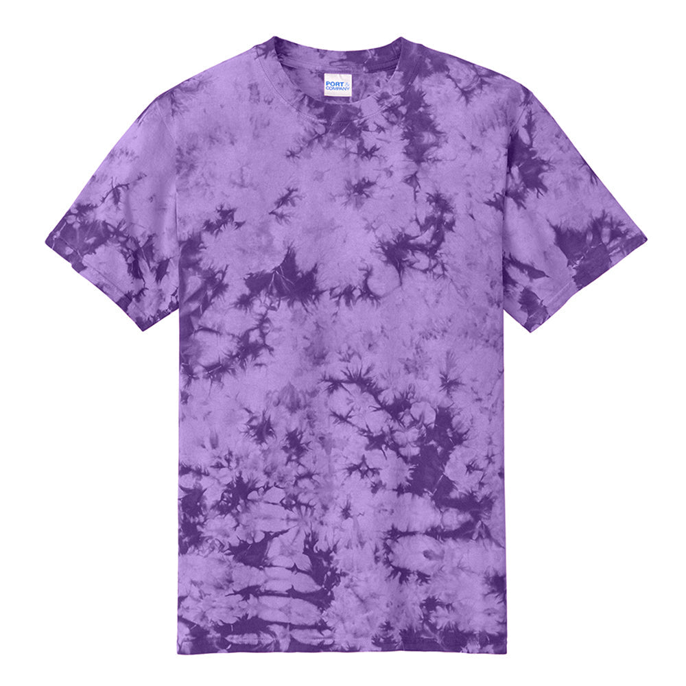 Port & Company PC145 100% Cotton Crystal Tie Dye T-Shirt - Gorvex.com